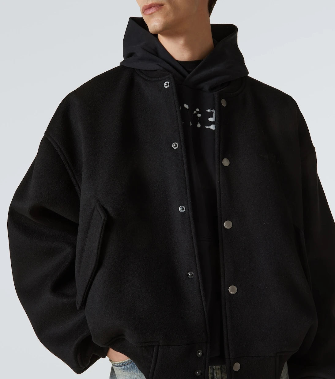 Balenciaga - Wool bomber jacket