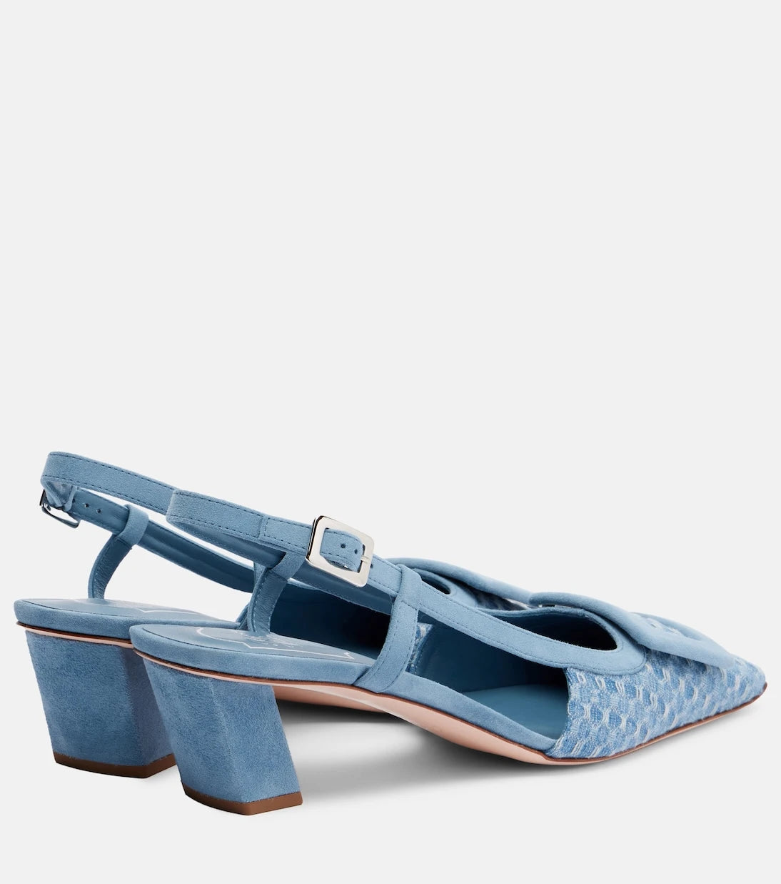 Roger Vivier - Belle Vivier 45 slingback pumps