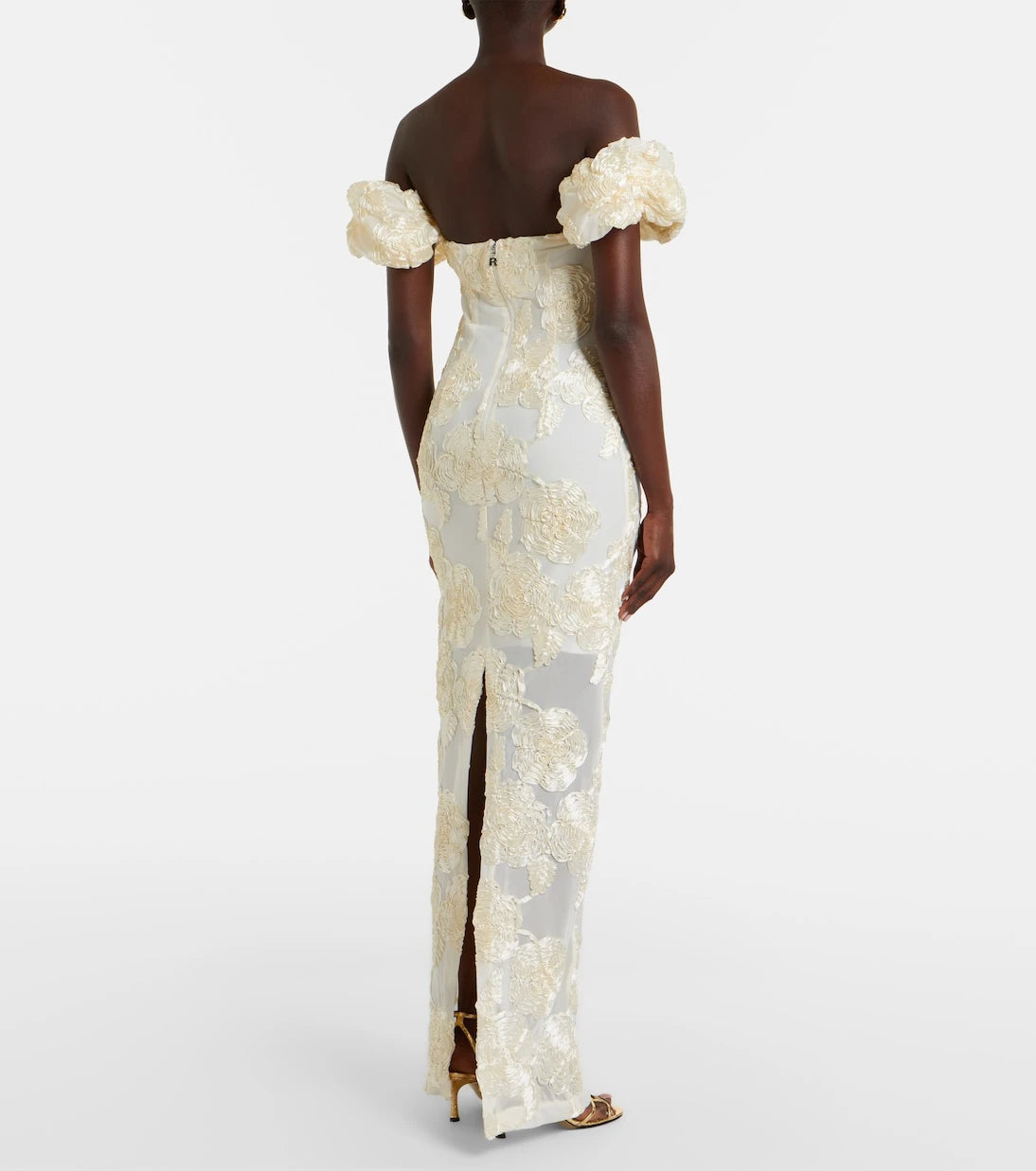 Rotate - Embroidered bustier gown