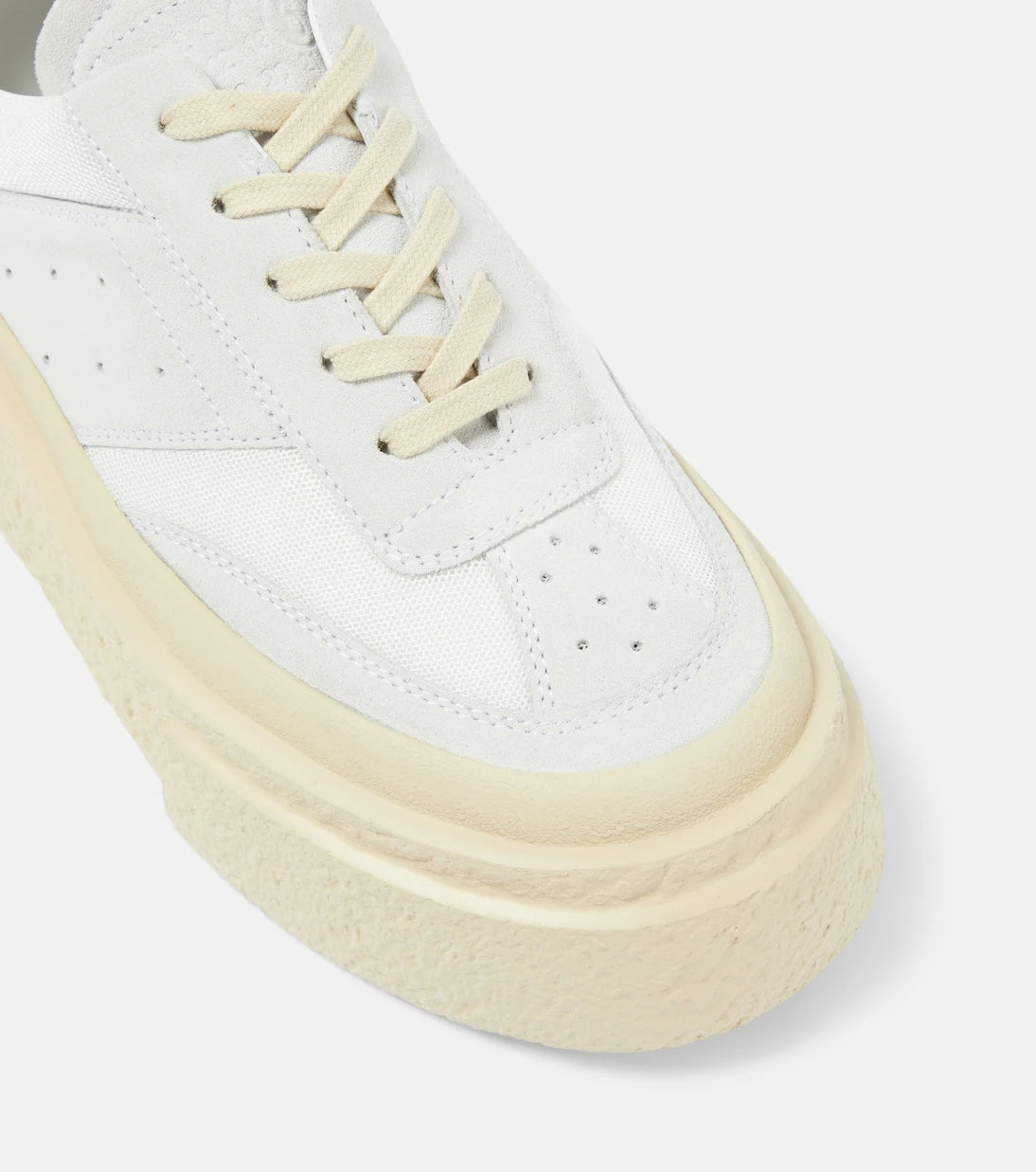 MM6 Maison Margiela - Suede platform sneakers