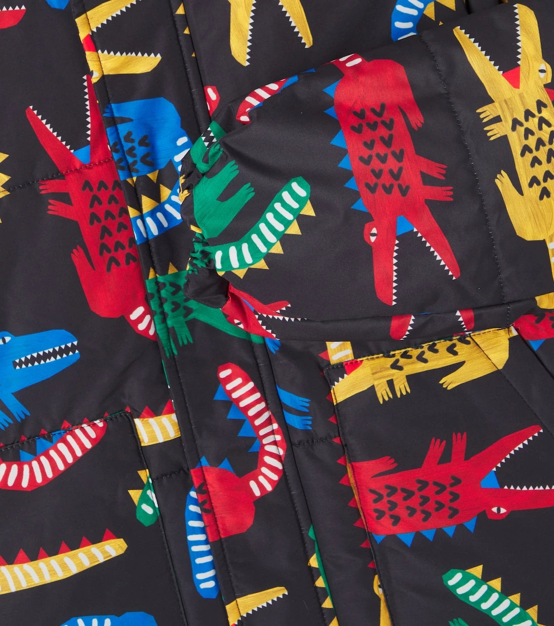 Fábula - Jacassauro printed puffer jacket