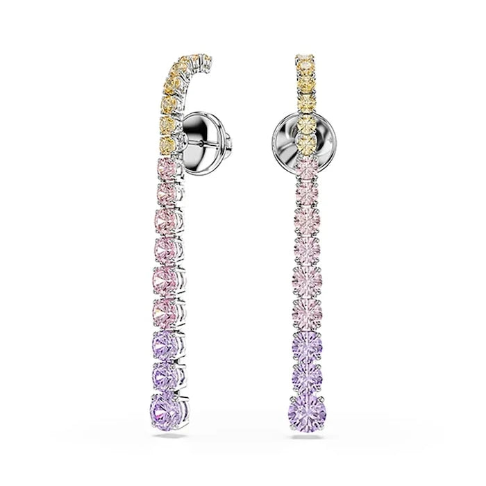Swarovski обици дамски с циркон MATRIX