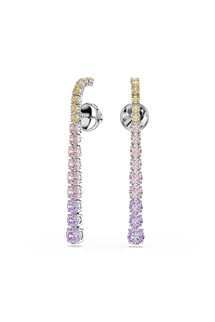 Swarovski обици дамски с циркон MATRIX