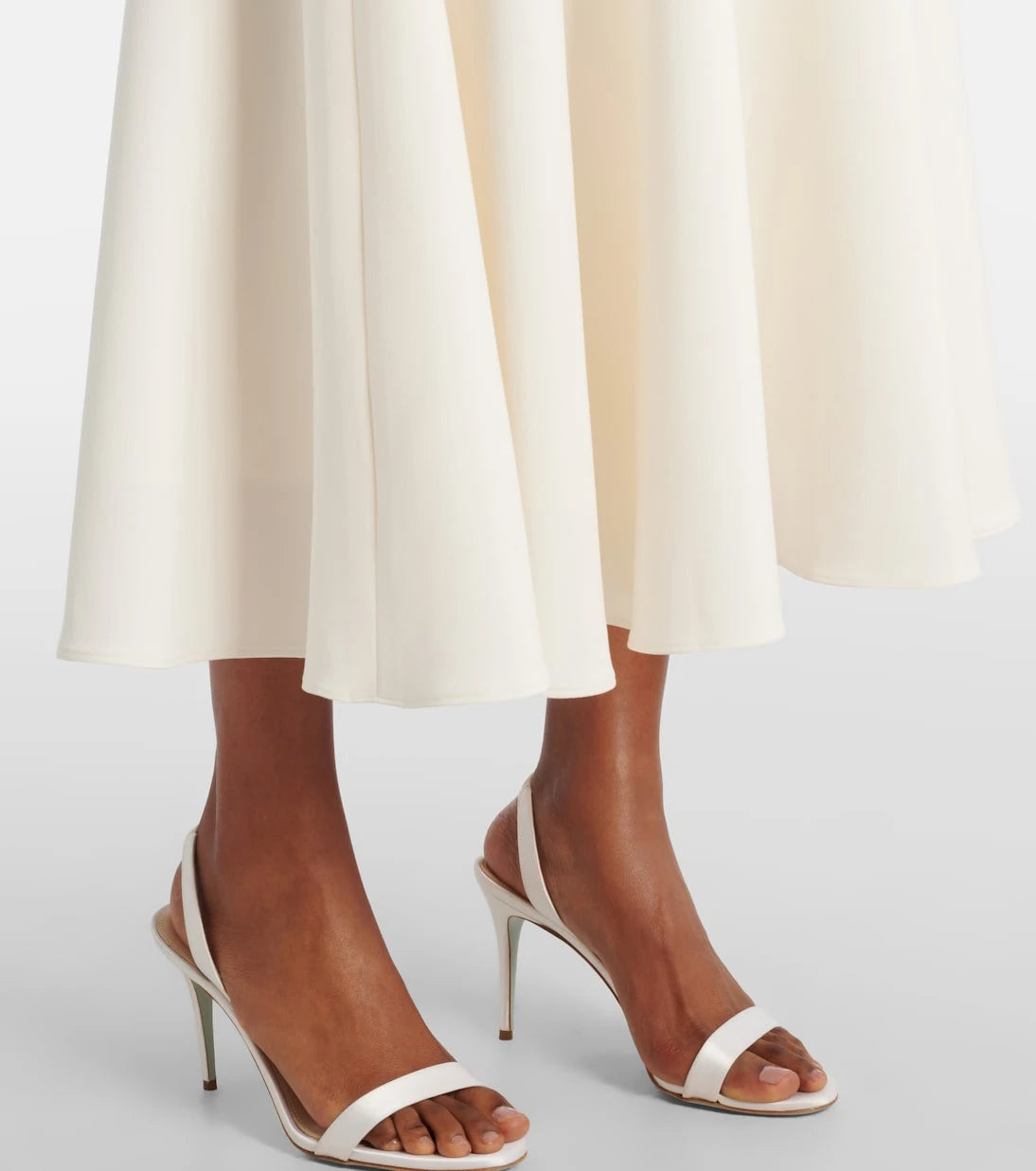 Safiyaa - Belted A-line midi dress