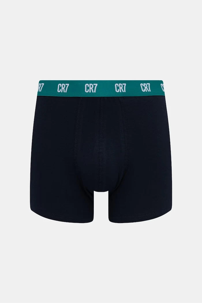 CR7 Cristiano Ronaldo Erkek Pamuk Elastan Dar Kesim Boxer 3'lü