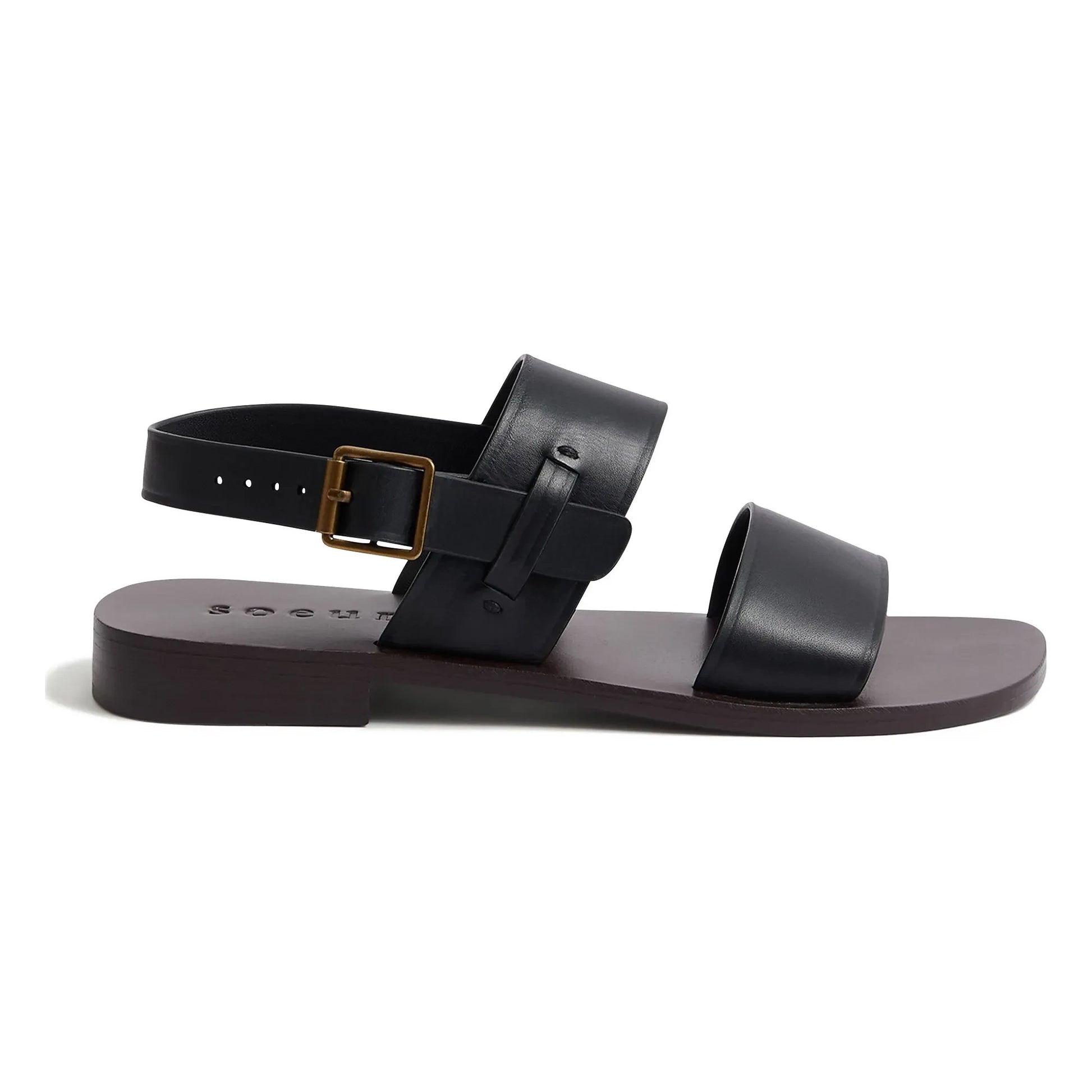 Soeur - Douglas Leather Sandals | Black