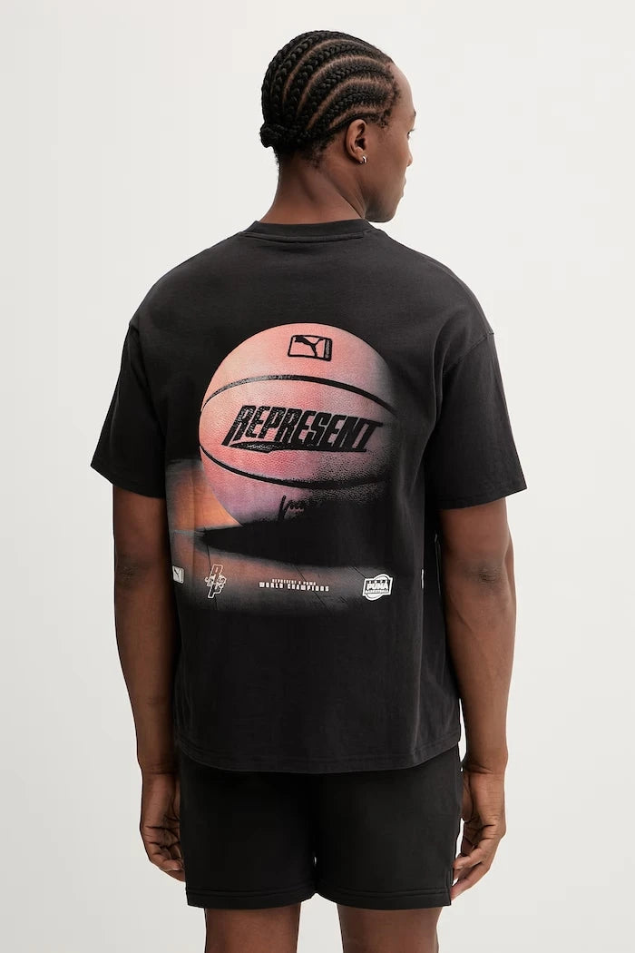 Памучна тениска Puma Represent