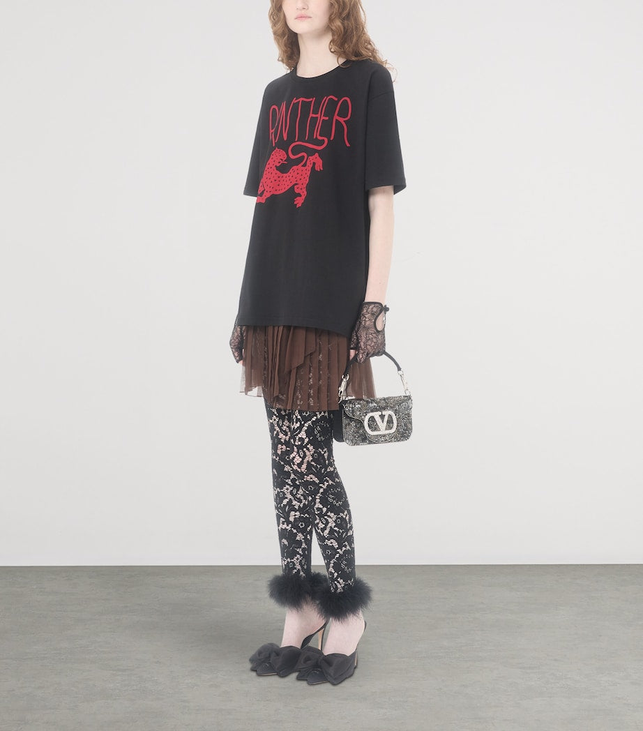 Valentino Garavani Small Embellished Locò Shoulder Bag