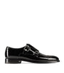 Finnion Monk Strap Leather Shoes