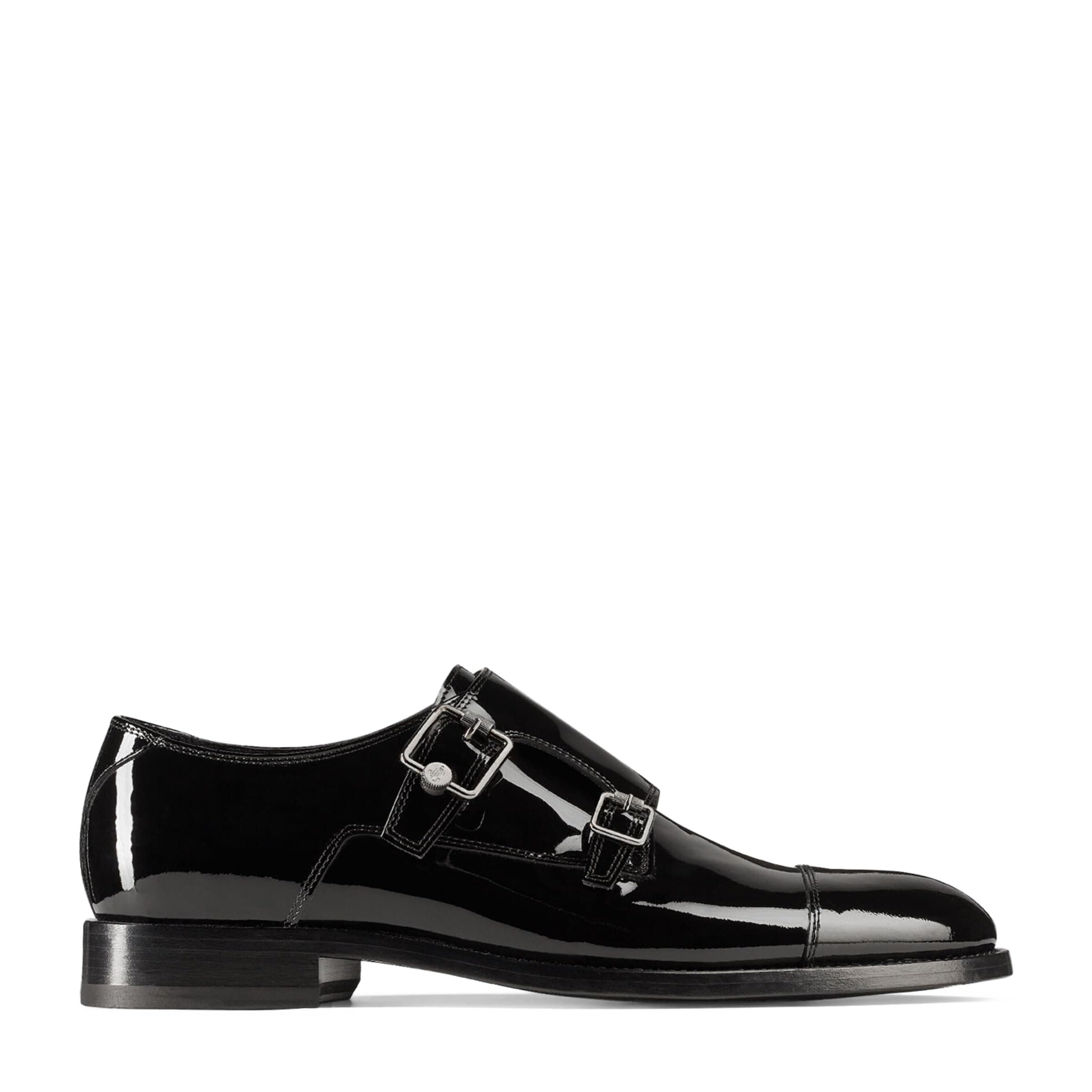 Finnion Monk Strap Leather Shoes