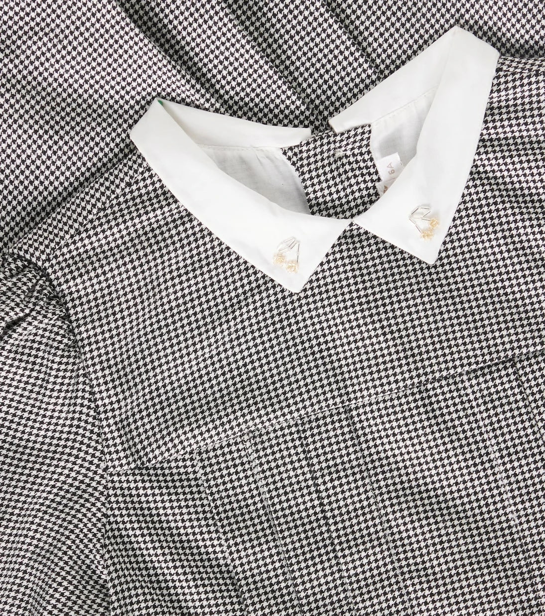 Bonpoint - Mona houndstooth pleated dress