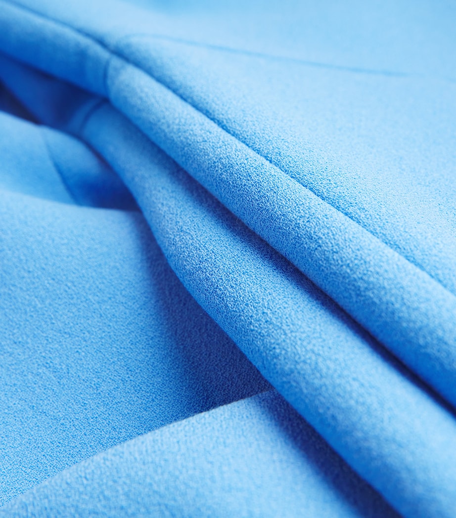 E.STOTT Blue Wool Mila Midi Dress