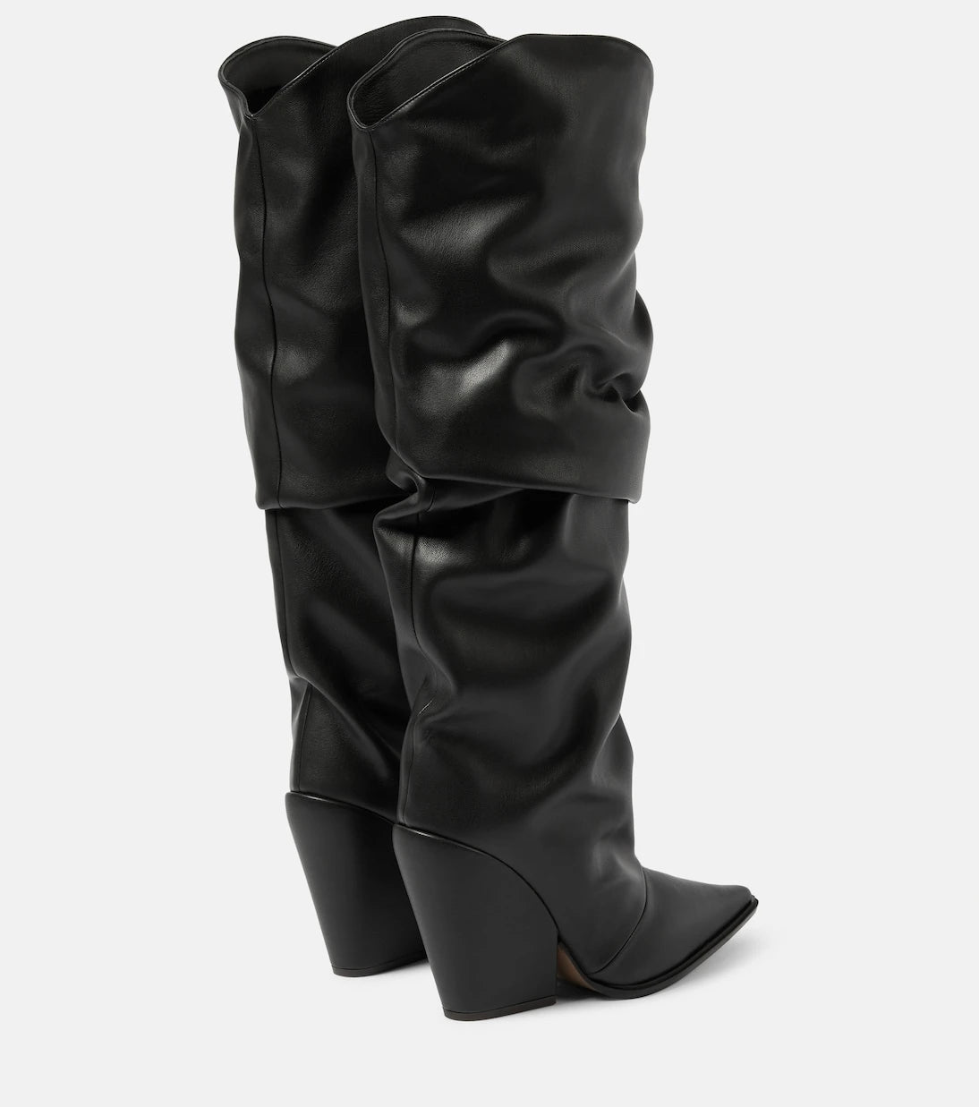 Alexandre Vauthier - Faux leather knee-high boots