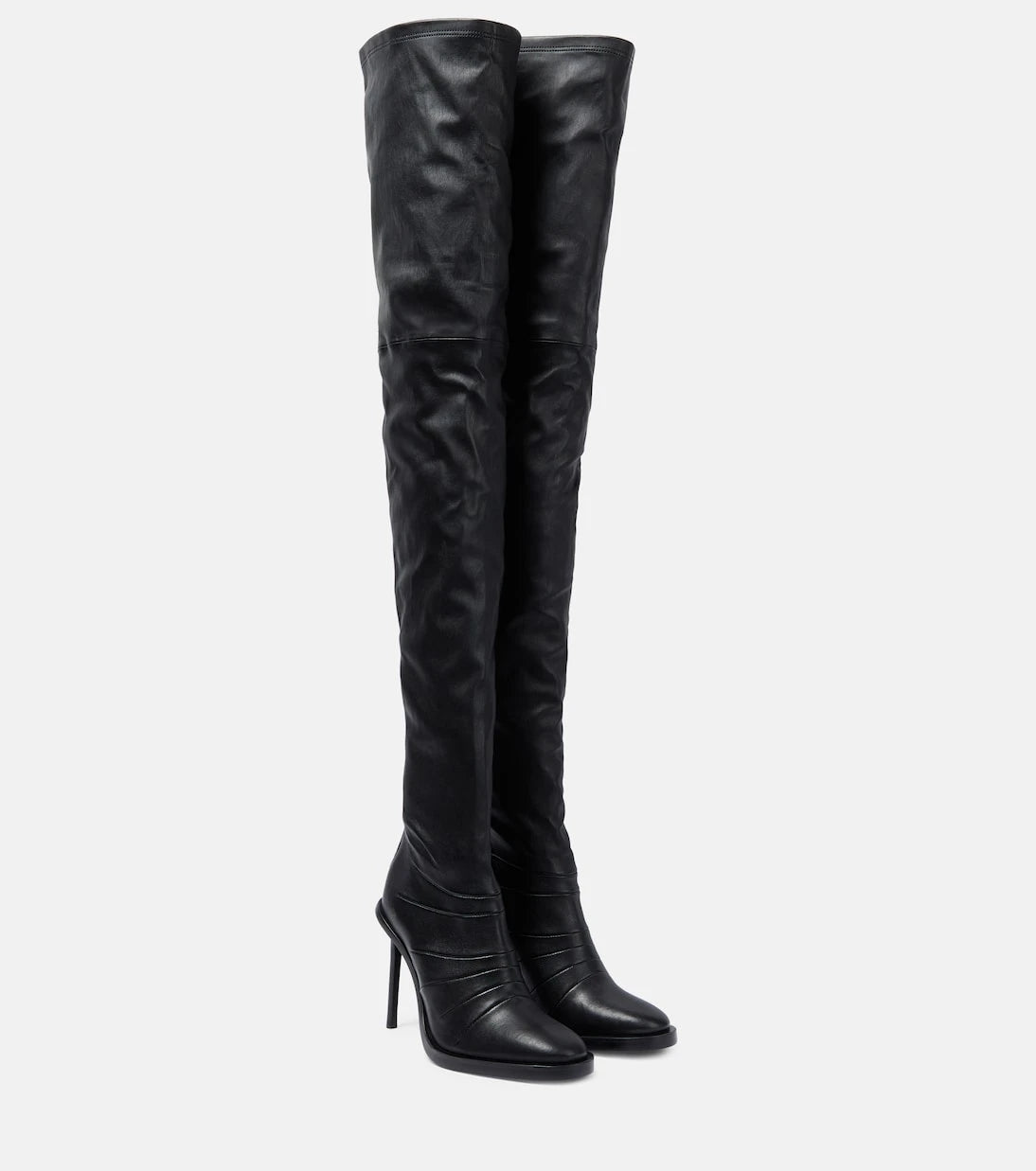 Ann Demeulemeester - Adna over-the-knee leather boots