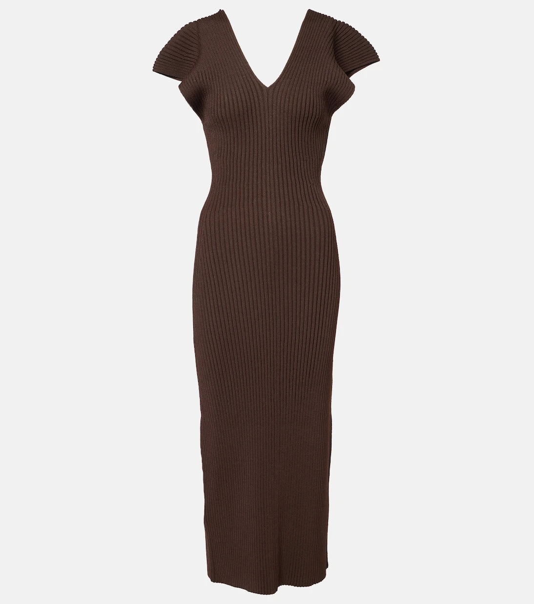 Altuzarra - Trey ruffled ribbed-knit gown