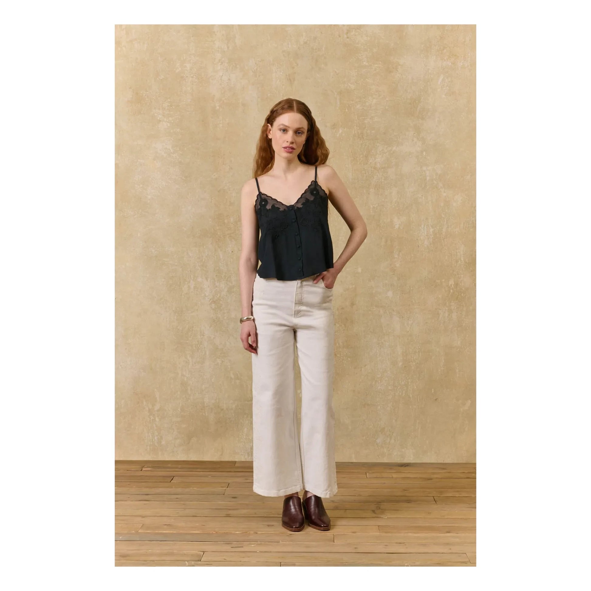 Louise Misha - Suena tank top | Black