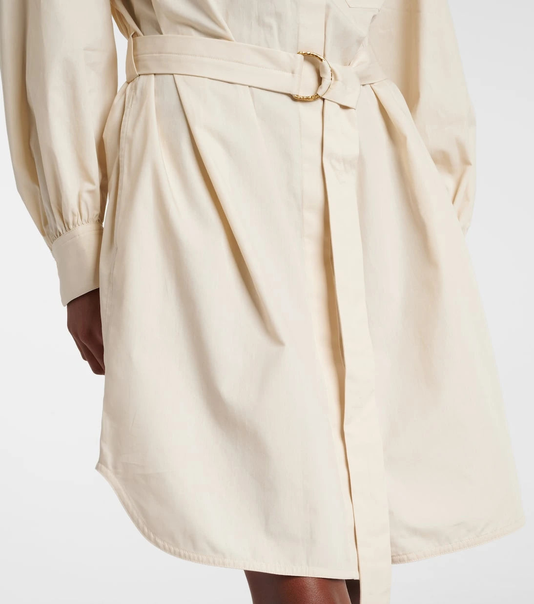 Chloé - Belted cotton midi dress