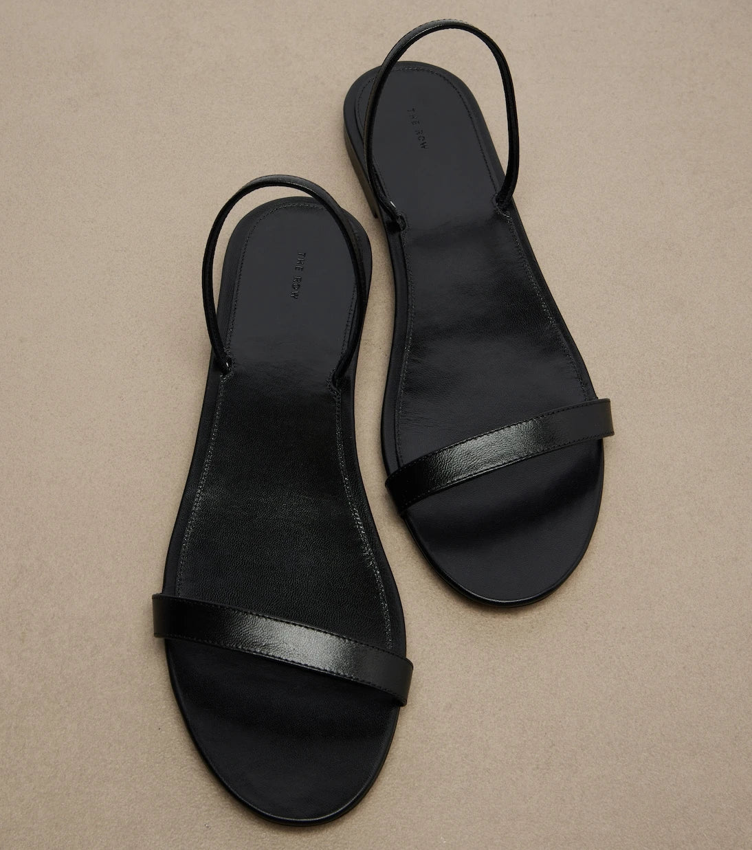 The Row - Ella leather sandals