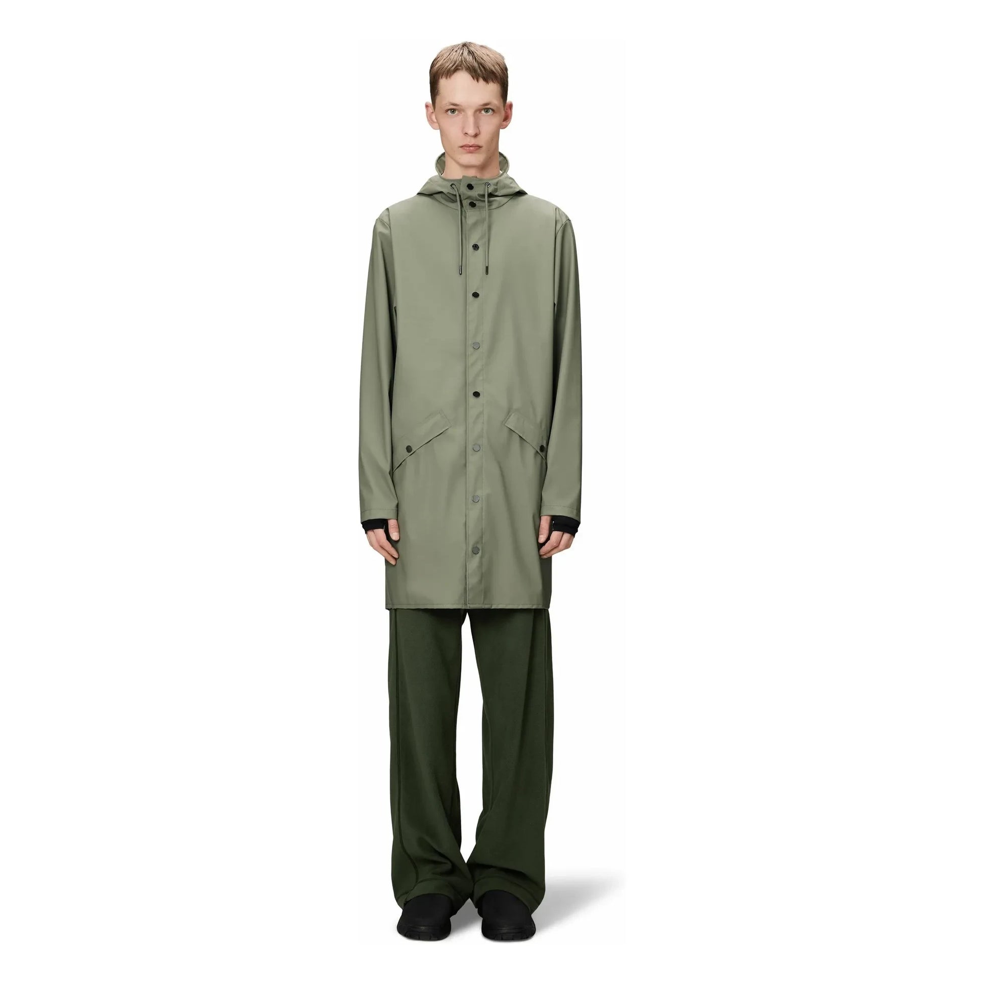 Rains - Long Jacket W3 | Light khaki