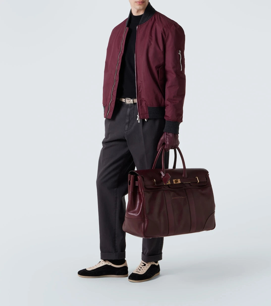Brunello Cucinelli - Suede sneakers