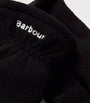 Barbour Fleece Leather-Trim Coalford Gloves