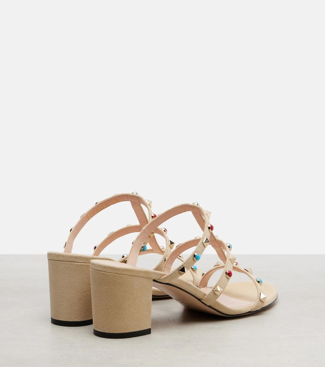 Valentino Garavani - Embellished suede sandals