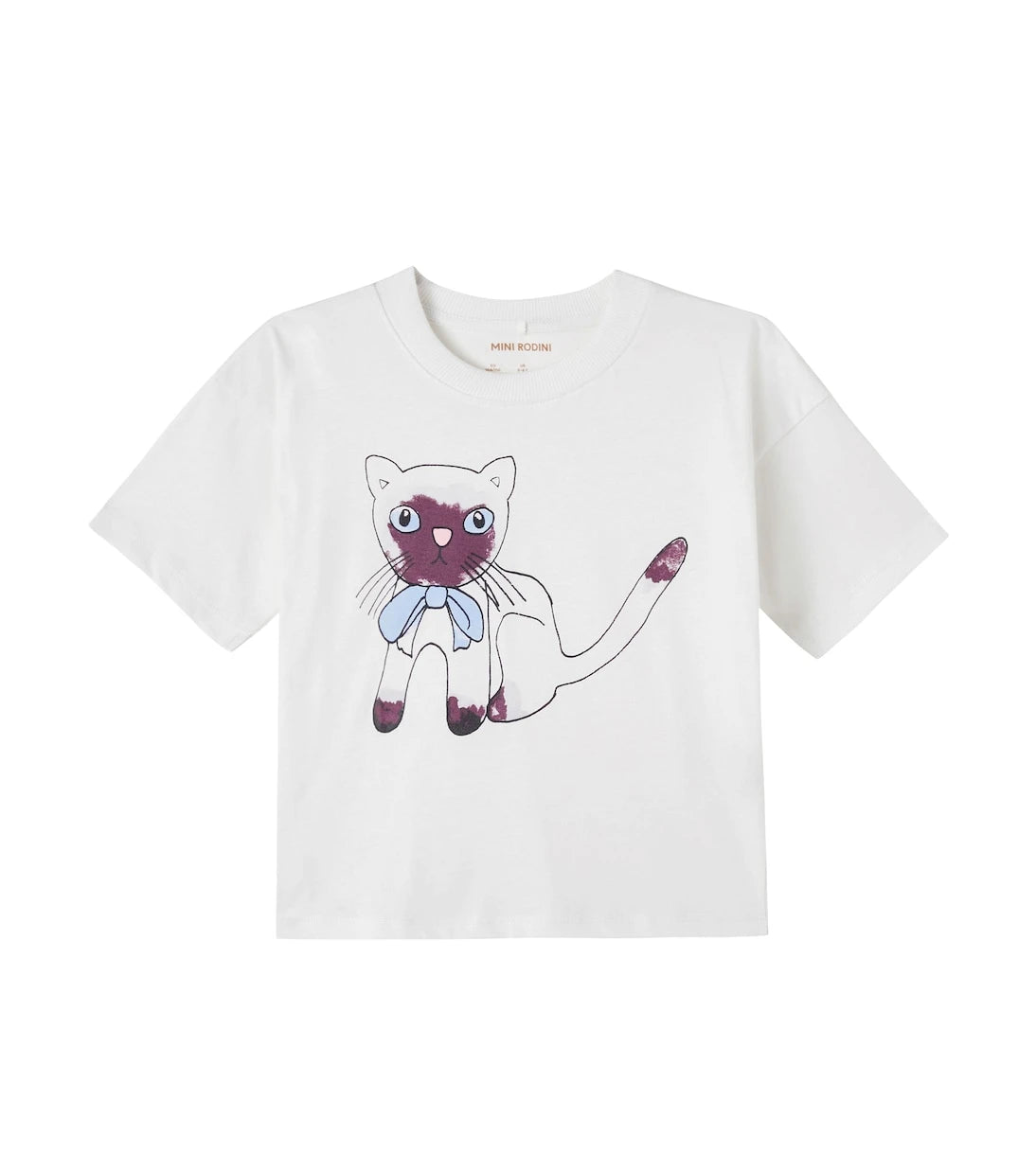 Mini Rodini - Siamese printed cotton jersey T-shirt