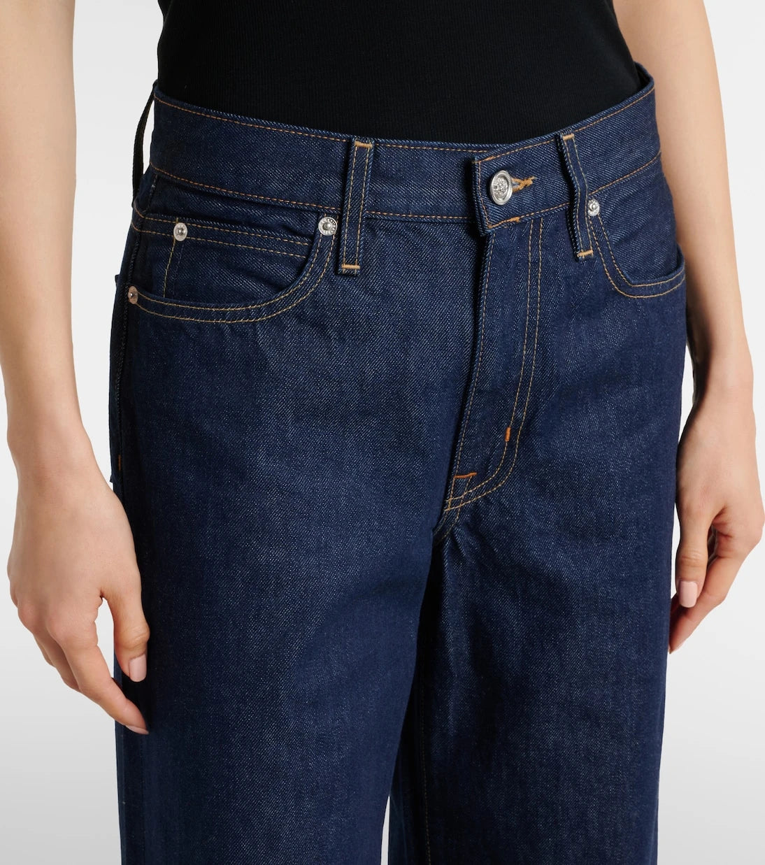 Slvrlake - Selena high-rise wide-leg jeans