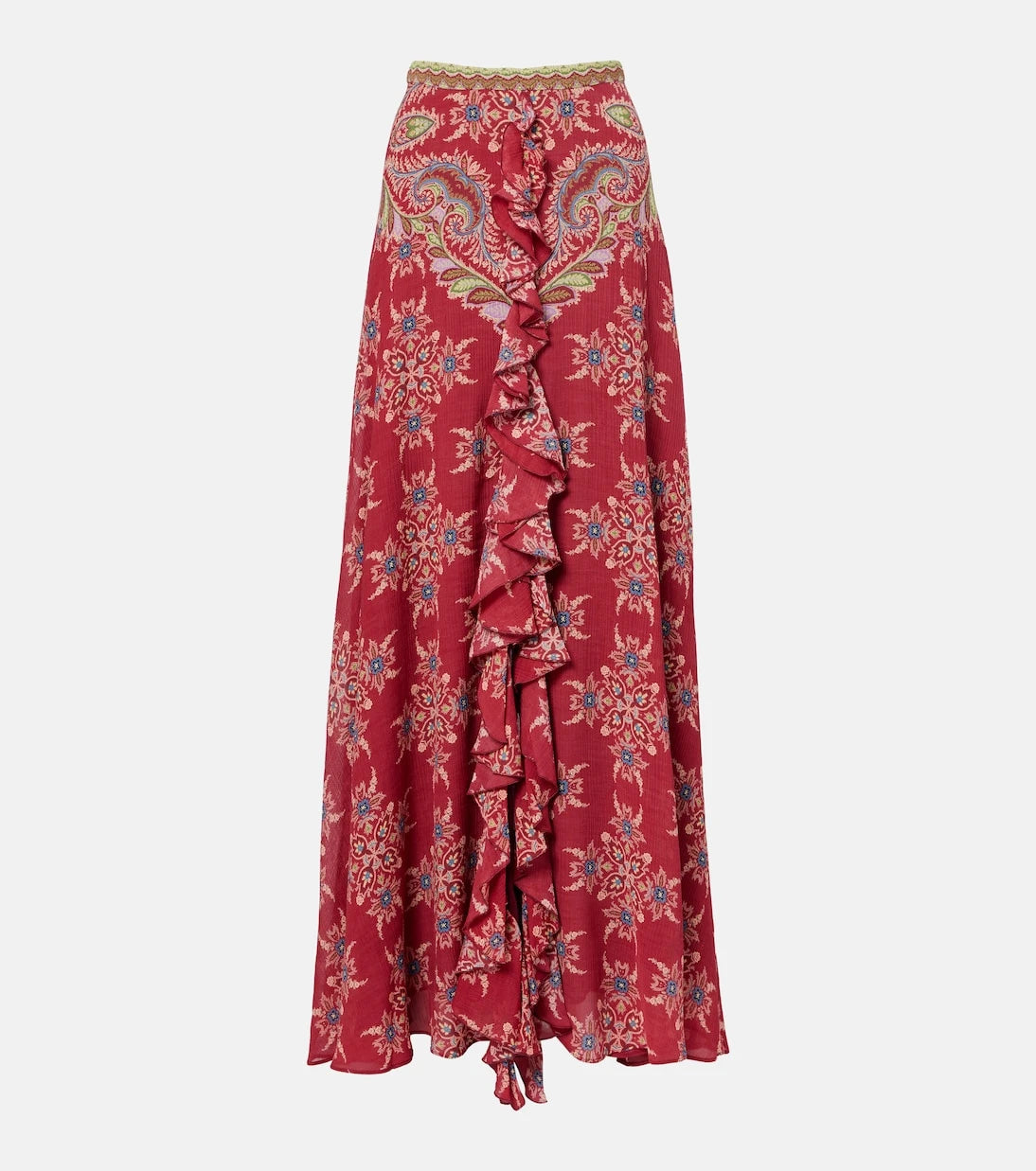 Etro - Printed maxi skirt