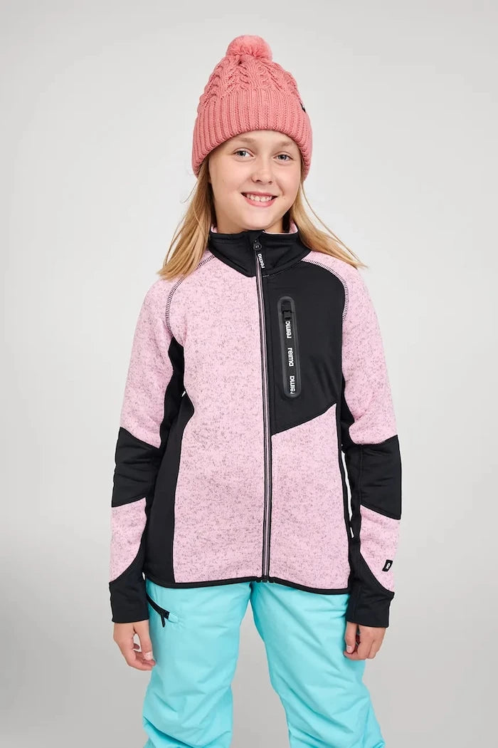 Çocuklar için fermuarlı sweatshirt Laskien