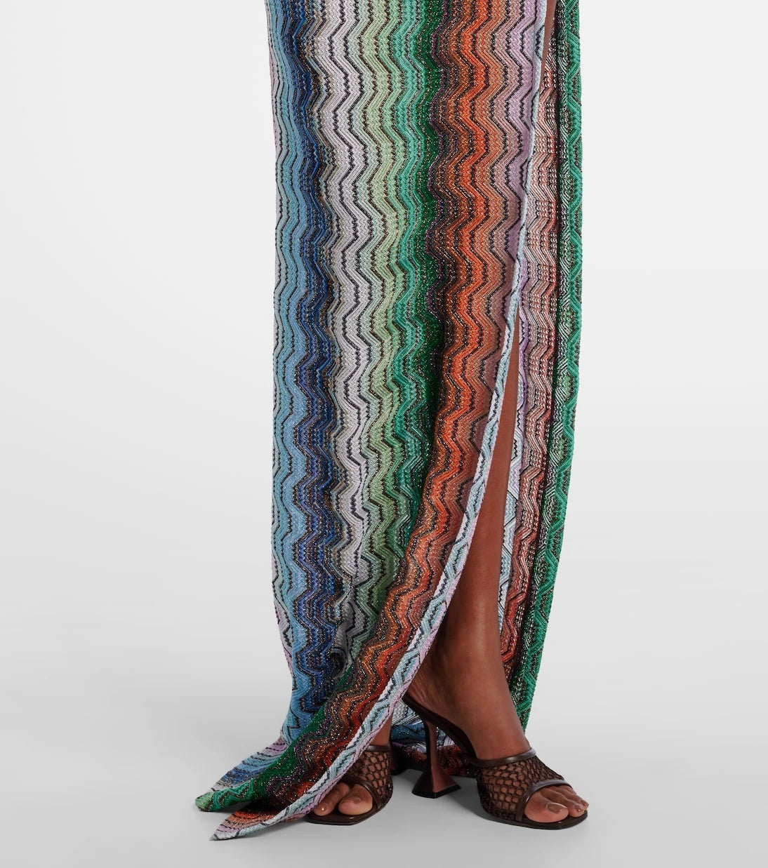 Missoni - Wave lamé beach cover-up