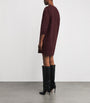 Max Mara Red Wool-Blend Jersey Mini Dress