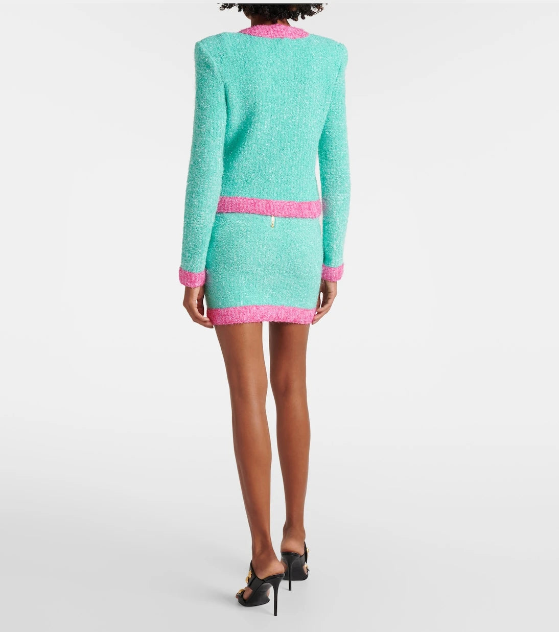 Balmain - Knitted miniskirt