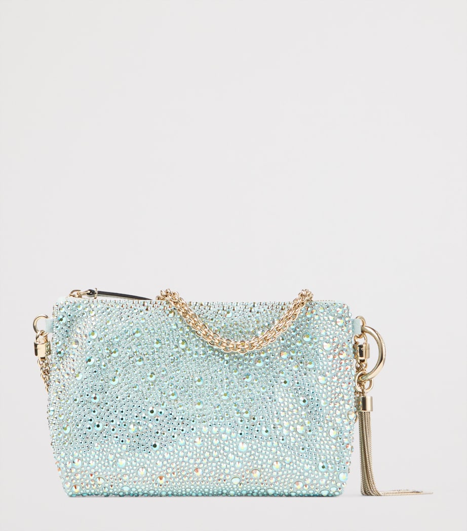 Mini Crystal-Embellished Callie Clutch Bag