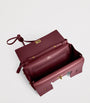 Balenciaga Red Small Calfskin Bel Air Clutch Bag