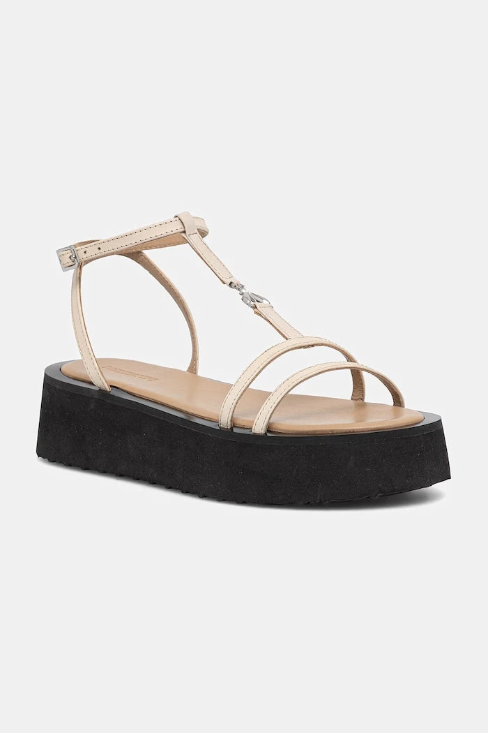 Patrizia Pepe kadın deri platform sandalet