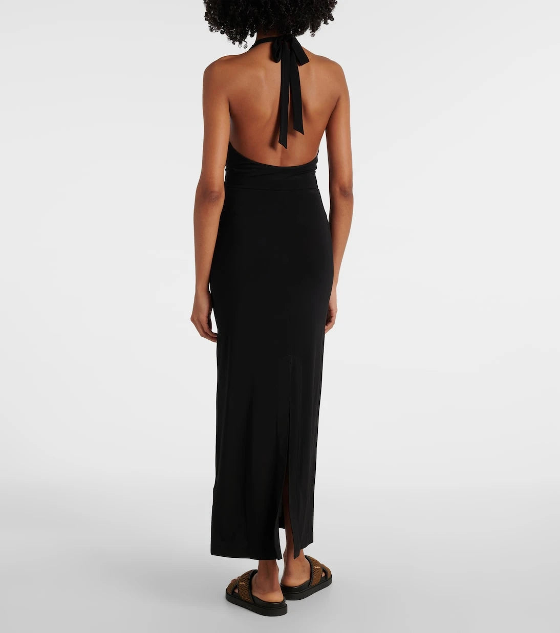 Max Mara - Ghiotto cutout halterneck maxi dress