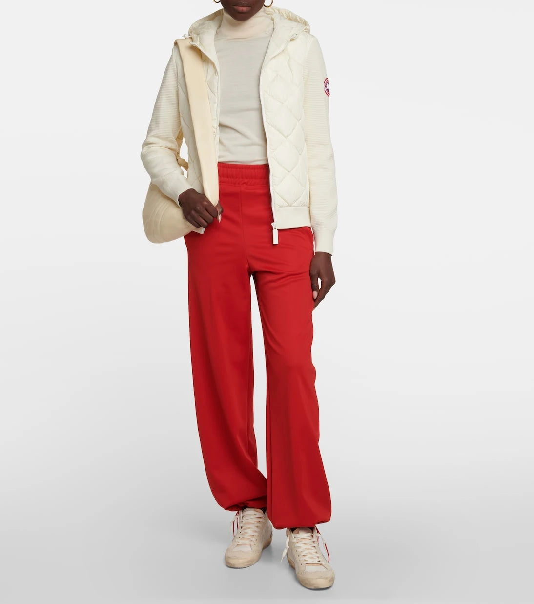Canada Goose - HyBridge® down-paneled wool hoodie