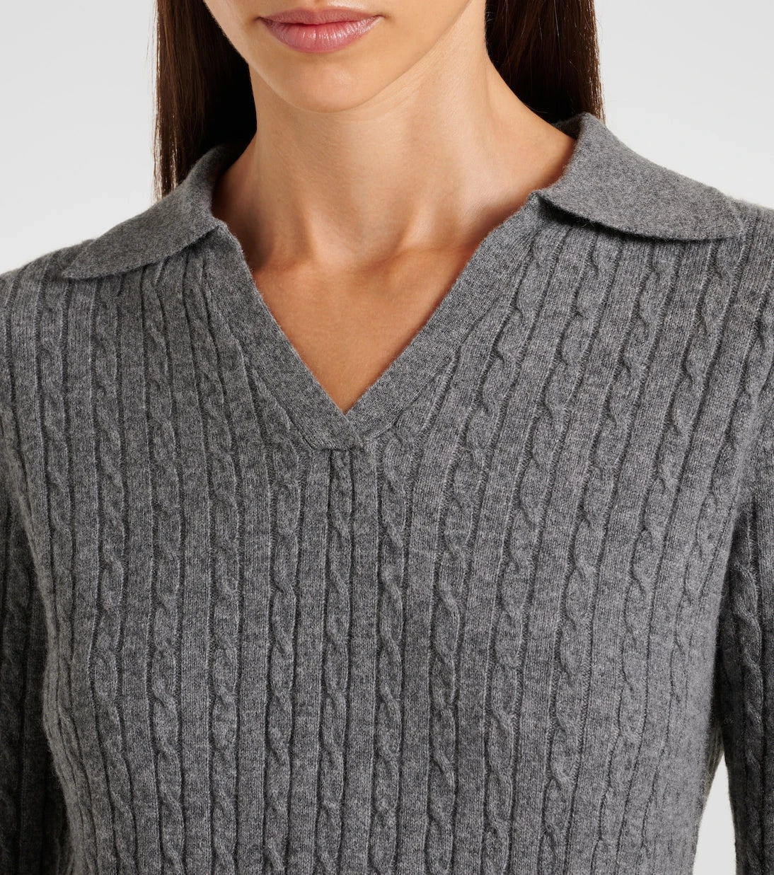 Aya Muse - Gaia cashmere polo sweater