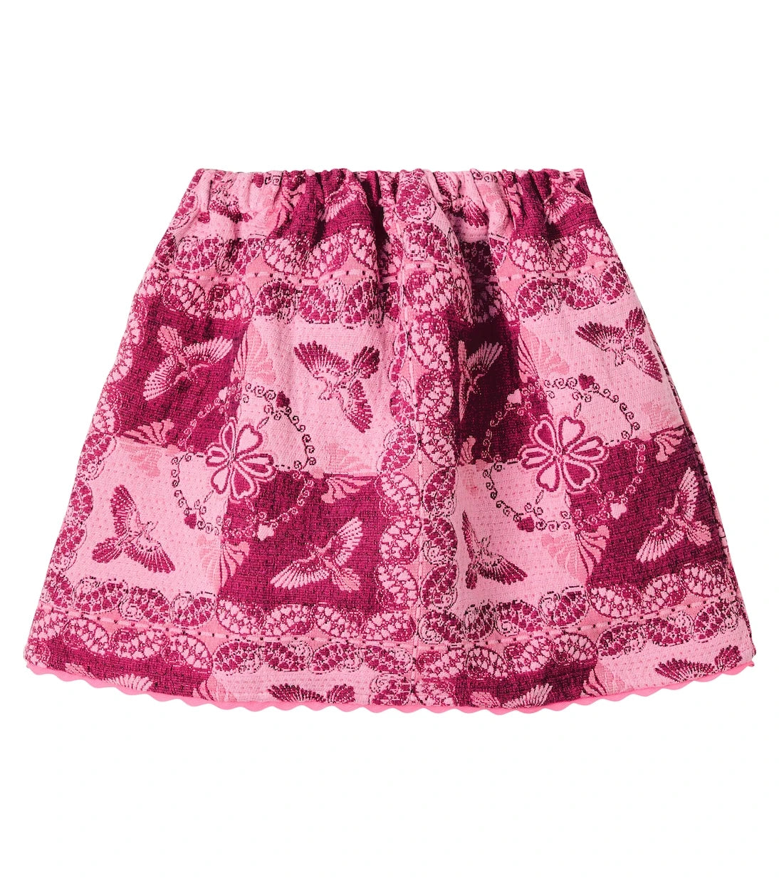 Bebe Organic - Nina needlepoint cotton-blend skirt
