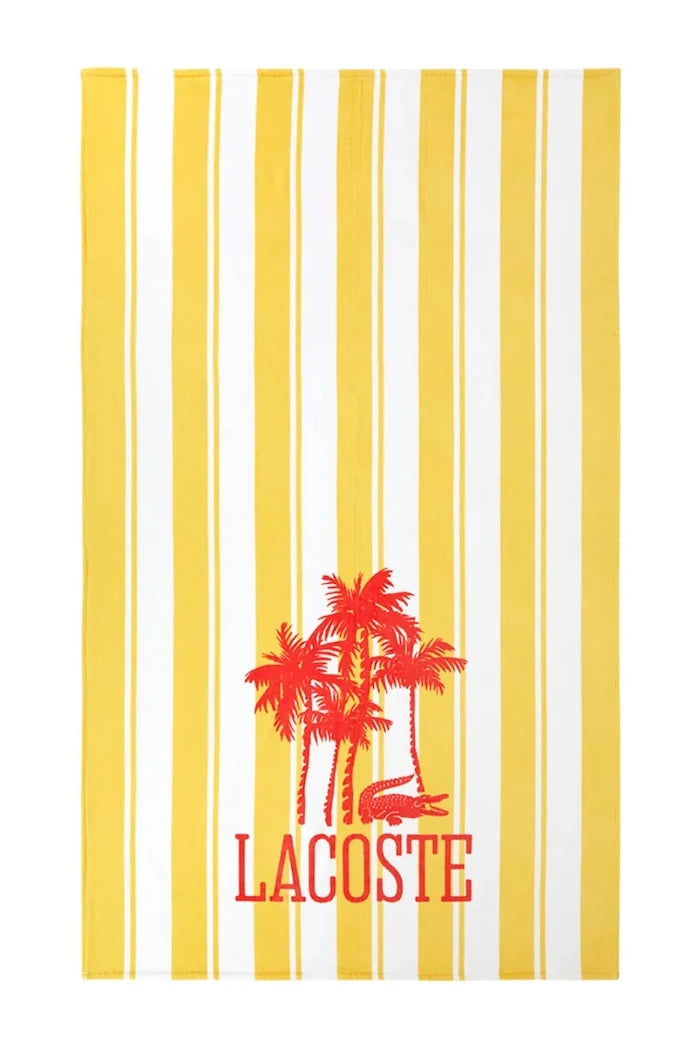Памучна плажна кърпа Lacoste LFANCY 100 x 170 cm