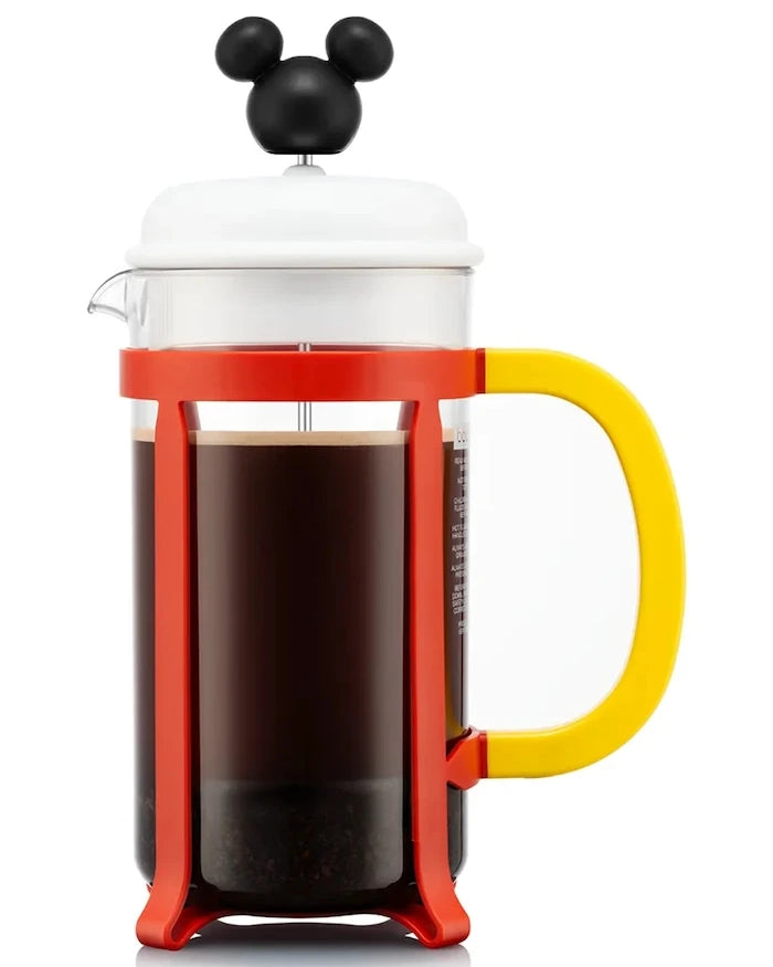 Bodum borosilikat cam kahve demlik Jawa Disney-Mickey 1 l