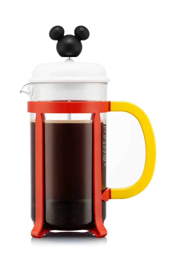 Bodum borosilikat cam kahve demlik Jawa Disney-Mickey 1 l