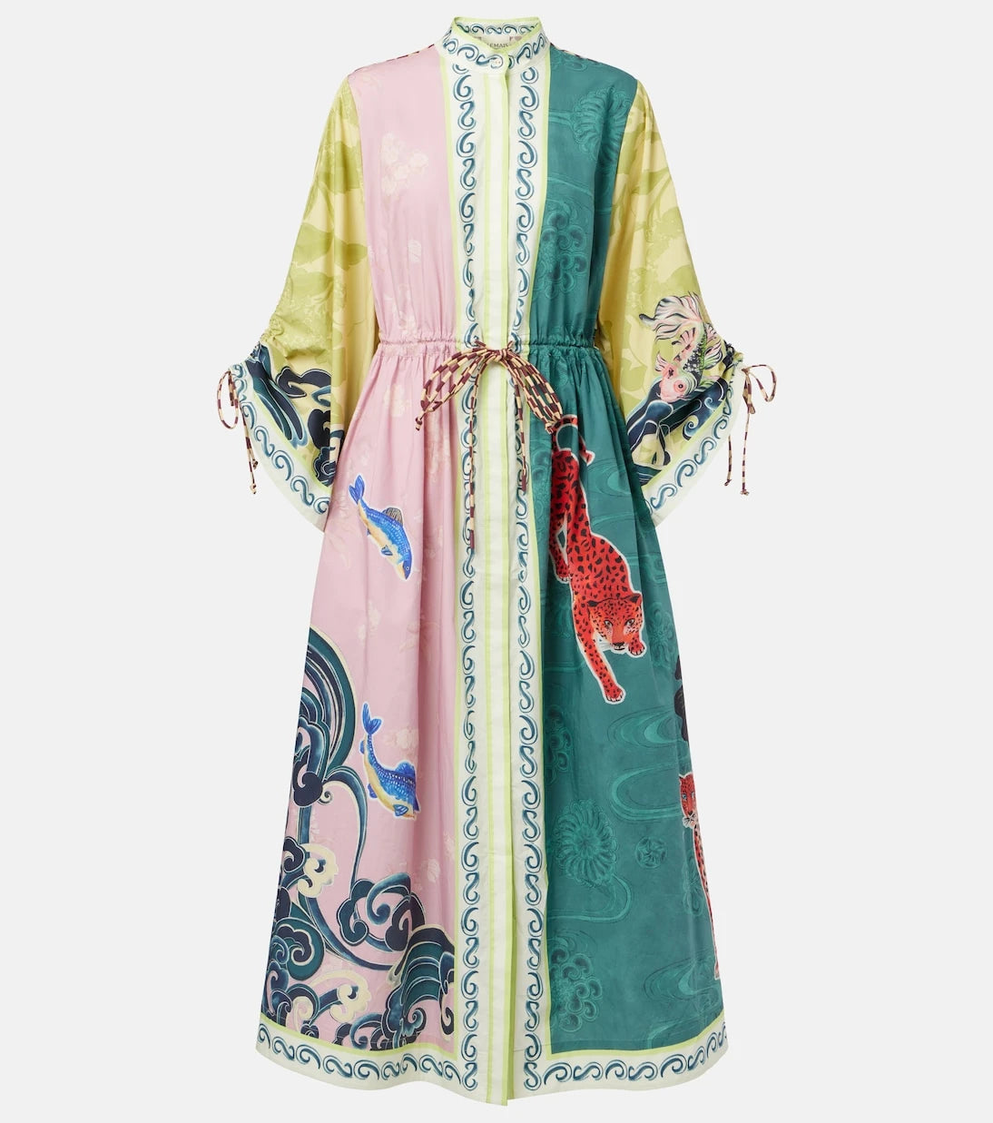 Alémais - Rochester printed cotton shirt dress