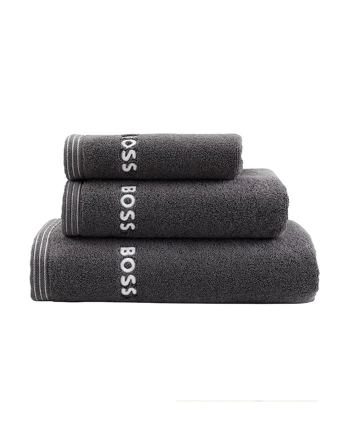 BOSS EDGE Graphite Orta Boy Pamuklu Havlu 70 x 140 cm