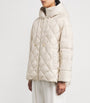 Max Mara White The Cube Diamond-Quilted Jacket