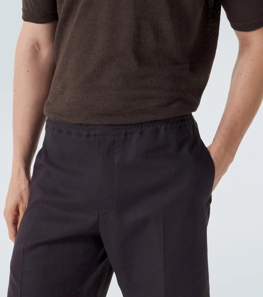 Zegna - Linen Bermuda shorts
