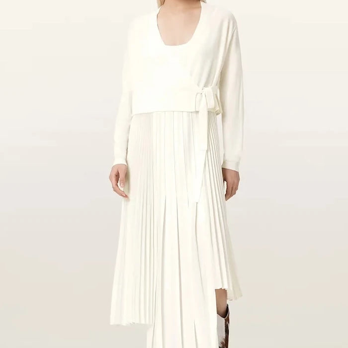 Рокля и жилетка AllSaints LUCILLE