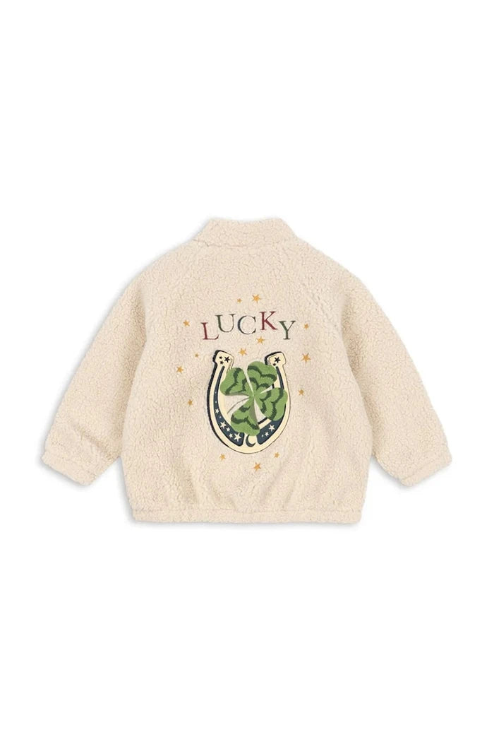 Детско яке Konges Sløjd JAZZ TEDDY JACKET GRS