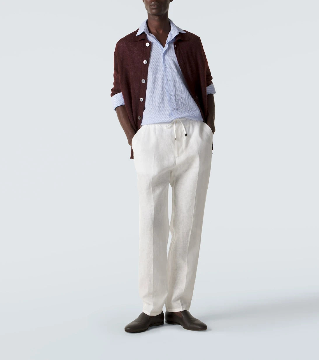 Etro - Linen slim pants